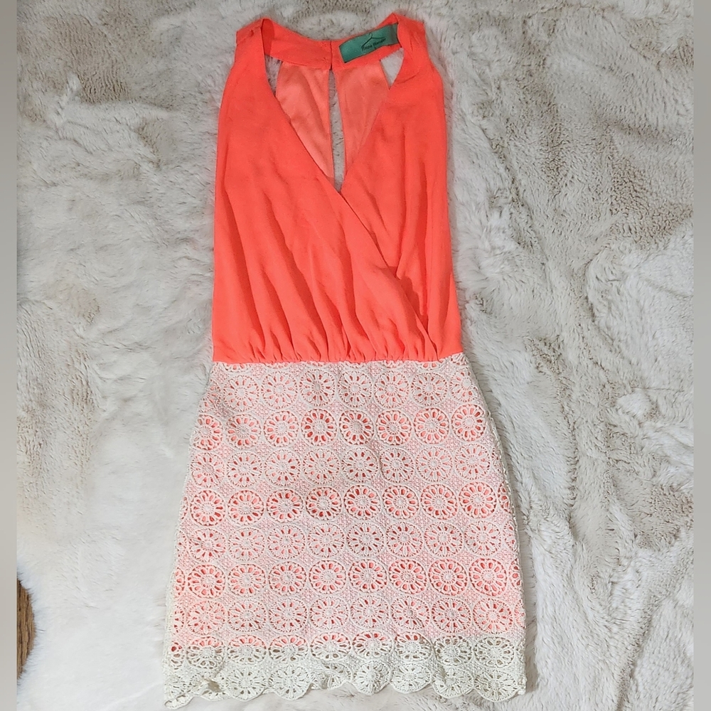 Haute Hunger Orange Dress
